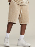 Men's Vintage Washed Casual Shorts