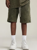 Men's Vintage Washed Casual Shorts