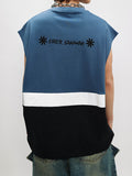 Men's Reflective Strip Design Stitching Vest