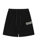 Men's Simple Letter Embroidery Loose Shorts