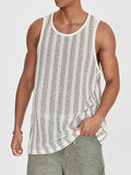 Men's Vintage Hollow Knit Vest