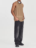 Men's Vintage Hollow Knit Vest