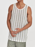 Men's Vintage Hollow Knit Vest