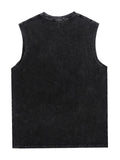 Men's Retro Distressed Street Style Casual Vest