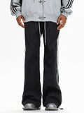 Men's Contrast Stripe Sports Straight Leg Pants