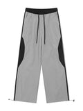 Men's Contrast Stripe Sports Straight Leg Pants