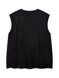 Men's Plain Casual Sports Loose Vest