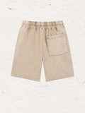 Men's Retro Washed Distressed Shorts