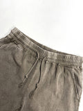 Men's Retro Washed Distressed Shorts