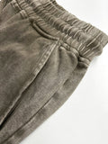 Men's Retro Washed Distressed Shorts