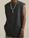 Men's Plain Casual Loose Vest