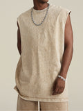 Men's Plain Casual Loose Vest