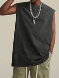 Men's Plain Casual Loose Vest