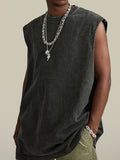 Men's Plain Casual Loose Vest