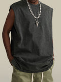 Men's Plain Casual Loose Vest