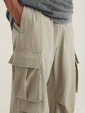 Men's Pleated Drawstring Quick Dry Cargo Pants