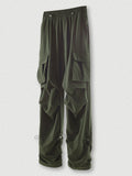 Men's Pleated Drawstring Quick Dry Cargo Pants