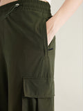 Men's Pleated Drawstring Quick Dry Cargo Pants