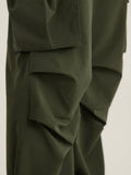 Men's Pleated Drawstring Quick Dry Cargo Pants