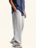 Men's plain loose sweatpants Wide Leg Pants