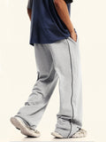 Men's plain loose sweatpants Wide Leg Pants