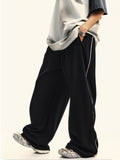 Men's plain loose sweatpants Wide Leg Pants