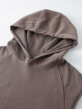 Men's Loose Hooded Sports Vest