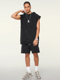 Men's Loose Hooded Sports Vest