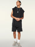 Men's Loose Hooded Sports Vest