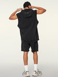 Men's Loose Hooded Sports Vest