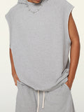 Men's Loose Hooded Sports Vest