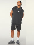 Men's Loose Hooded Sports Vest