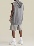 Men's Loose Hooded Sports Vest