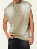 Men's Retro Washed Ombre Sport Vest