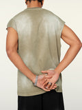 Men's Retro Washed Ombre Sport Vest