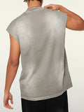 Men's Retro Washed Ombre Sport Vest