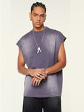 Men's Retro Washed Ombre Sport Vest