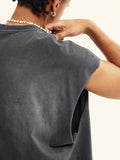 Men's Retro Washed Ombre Sport Vest