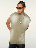 Men's Retro Washed Ombre Sport Vest