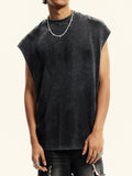 Men's Retro Distressed Loose Casual Vest