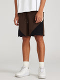 Men's Contrast Color Stitching Casual Sports Shorts