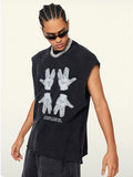 Men's Street Style Loose Sports Vest