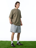 Short de sport de loisirs en plein air uni pour hommes