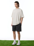 Short de sport de loisirs en plein air uni pour hommes