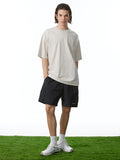 Short de sport de loisirs en plein air uni pour hommes