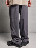 Pantalon cargo ample uni pour hommes