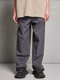 Pantalon cargo ample uni pour hommes