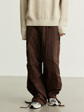 Men's Retro Side Pocket Loose Casual Cargo Pants