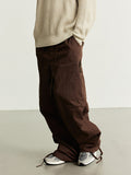 Men's Retro Side Pocket Loose Casual Cargo Pants