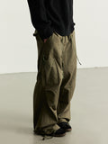 Men's Retro Side Pocket Loose Casual Cargo Pants